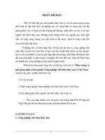 Thực trạng và giải pháp phát triển ngành công nghiệp chế biến thủy sản ở Việt Nam