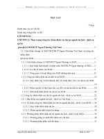 Công tác thẩm định dự án ngành du lịch - dịch vụ tại Sở giao dịch NHTMCP Ngoại Thương Việt Nam: Thực trạng và giải pháp