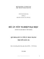 Qui hoạch và tối -u hoá mạng  truyền dẫn 3g