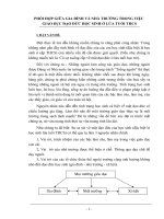 PHỐI HỢP GIỮA GIA ĐÌNH VÀ NHÀ TRƯỜNG TRONG VIỆC  GIÁO DỤC ĐẠO ĐỨC HỌC SINH Ở LỨA TUỔI THCS