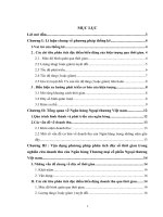 vận dụng phương pháp dãy số thời gian phân tích biến động của doanh thu của ngân hàng Ngoại thương Việt nam giai đoạn 2000-2009