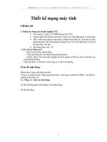 Thiết kế mạng máy tính