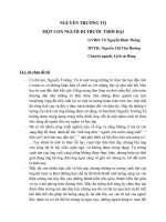 NGUYỄN TRƯỜNG TỘ - MỘT CON NGƯỜI ĐI TRƯỚC THỜI ĐẠI