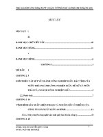 xử lý các tác động tới môi trường ngành công nghệ giấy