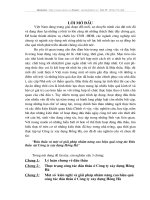 Đấu thầu và 1 số giải pháp nhằm nâng cao hiệu quả công tác Đấu thầu tại Công ty xây dựng Hồng Hà