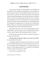 Giải pháp nâng cao hiệu quả sử dụng vốn tại công ty bia Việt Hà