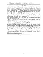 TÍNH TOÁN THIẾT KẾ CÁC BỘ TRUYỀN