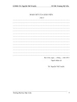 Thế giới nghệ thuật trong thơ Hàn Mặc Tử