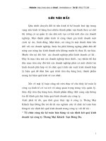 Tổ chức công tác kế toán bán hàng và xác định kết quả kinh doanh tại Công ty Thương mại Khách sạn Đống Đa