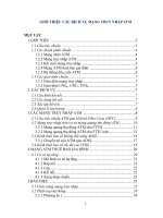 DỊCH VỤ MẠNG TRUY NHẬP ATM