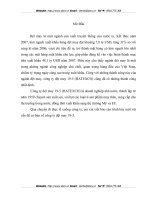 báo cáo trình bày một vài vấn đề cơ bản về công ty dệt may 19-5.