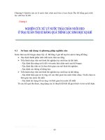 nghiên cứu xử lý nước thải chăn nuôi heo