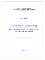 HOÀN THIỆN KỸ THUẬT TRUNG HOÀ VI LƯỢNG (MICRONEUTRALIZATION) TRONG NGHIÊN CỨU HUYẾT THANH DỊCH TỄ HỌC TRÊN NGƯỜI TIẾP XÚC VỚI VIRUS CÚM GIA CẦM H5N1