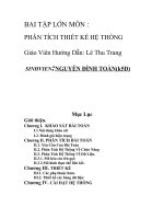 PHÂN TÍCH THIẾT KẾ HỆ THỐNG BƯU ĐIỆN TỈNH NINH BÌNH