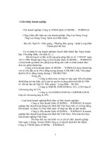 Khái quát tình hình sản suất – kinh doanh của doanh nghiệp