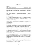 chất lượng nước - tiêu chuẩn nước thải công nghiệp - tiêu chuẩn thải