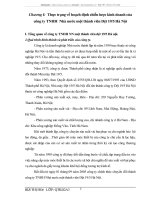 Thực trạng về hoạch định chiến lược kinh doanh của công ty TNHH  Nhà nước một thành viên Dệt 19/5 Hà Nội