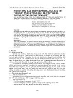 NGHIÊN CỨU ĐẶC ĐIỂM NGỮ NGHĨA CỦA CÂU HỎI  “YES-NO” TRONG TIẾNG ANH SO VỚI Ý NGHĨA  TƯƠNG ĐƯƠNG TRONG TIẾNG VIỆT