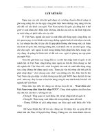 Xuất khẩu chè Việt Nam trong điều kiện hội nhập WTO