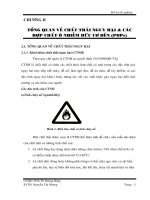 tổng quan về chất thải nguy hại