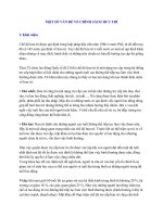 MỘT SỐ VẤN ĐỀ VỀ CHÍNH SÁCH HƯU TRÍ