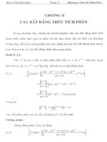 Một số bất đẳng thức thuộc Loại Ostrowski và các áp dụng 5