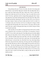 Hoàn thiện quy trình kiểm toán chu kỳ Bán hàng và thu tiền trong kiểm toán Báo cáo tài chính do công ty TNHH Tư Vấn Kế toán và Kiểm toán Việt Nam thực hiện