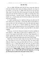 Hoàn thiện công tác hạch toán lưu chuyển hàng hóa và xác định kết quả tiêu thụ hàng hóa tại Công ty thương mại và phát triển công nghệ Trường Thịnh