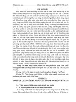 nâng cao khả năng cạnh tranh của sản phẩm da giày xuất khẩu trong quá trình hội nhập kinh tế thế giới