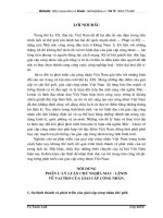 Nghiên cứu sự phát triển của giai cấp công nhân Việt Nam trong hoàn cảnh hiện nay