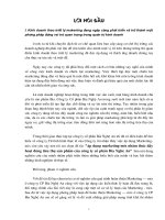 175 Áp dụng Marketing mix nhằm thúc đẩy hoạt động tiêu thụ sản phẩm của Công ty cổ phần Bia Nghệ An