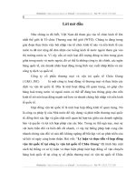 Lý luận và thực tiễn về hợp đồng vận tải quốc tế tại công ty vận tải quốc tế Châu Giang