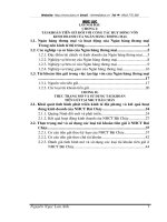 Tài khoản tiền gửi đối với công tác huy động vốn kinh doanh của Ngân hàng thương mại