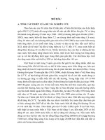 Nghiên cứu sự biến đổi của nhu cầu tiêu và biện pháp tiêu nước cho hệ thống thủy nông Nam Thái Bình có xét đến ảnh hưởng của biến đổi khí hậu toàn cầu