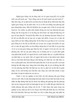 Một số giải pháp nâng cao hiệu quả hoạt động của nghiệp bảo hiểm vật chất xe ô tô tại công ty Bảo Việt Hà Nội