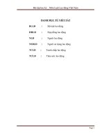 Bài tập học kỳ _ Môn Luật Lao động Việt Nam