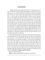 Báo cáo công tác quản lí công ty xây dựng công trình 54