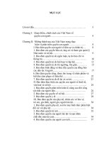 CHÍNH SÁCH  CỦA VIỆT NAM VỀ QUYỀN CON NGƯỜI