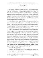 Thực trạng & 1 số giải  pháp nhằm tăng cường công tác quản lý hoạt động tiêu thụ sản phẩm tại công ty cổ phần Pin Hà Nội