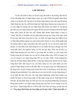 Ứng dụng Maketing vào hoạt động tại Sở giao dịch I ngân hàng đầu tư và phát triển Việt nam