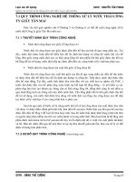 Quy trình xử lý chất thải Tân Mai