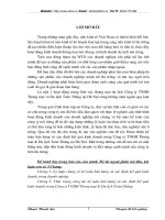 Hoàn thiện công tác kế toán bán hàng và xác định kết quả kinh doanh tại Công ty TNHH Thương mại và dịch vụ Toàn Thắng