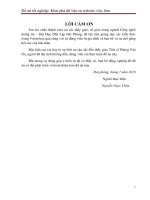 Khai phá dữ liệu từ website việc làm