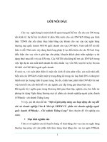 Một số giải pháp nâng cao hoạt động cho vay đối với các doanh nghiệp Vừa & Nhỏ tại NHTM Cổ  phần các doanh nghiệp ngoài quốc doanh (VPBank) – Chi nhánh Thăng Long