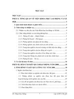 ĐỊNH HƯỚNG HOẠT ĐỘNG CÔNG TÁC CỦA  VIỆN KHOA HỌC LAO ĐỘNG TRONG NĂM 2009