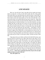 Thực trạng và giải pháp hoàn thiện công tác đào tạo nghề nghiệp tại khách sạn quốc tế bảo sơn