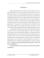 Củng cố và mở rộng thị trường tiêu thụ của công ty  tnhh cơ khí cầu trục Thánh khởi