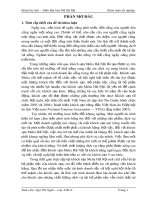 Một số giải pháp nâng cao chất lượng dịch vụ bộ phận tiệc tại khách sạn Melia Hà Nội