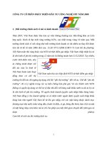 Phân tích chiến lược ngành của công ty cổ phần phát triển đầu tư công nghiệp FPT năm 2008