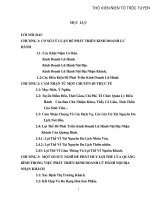 MỘT SỐ SUY NGHĨ ĐỂ PHÁT HUY LỢI THẾ CỦA QUẢNG  BÌNH TRONG VIỆC PHÁT TRIỂN KINH DOANH LỮ HÀNH NỘI ĐỊA  NHẬN KHÁCH